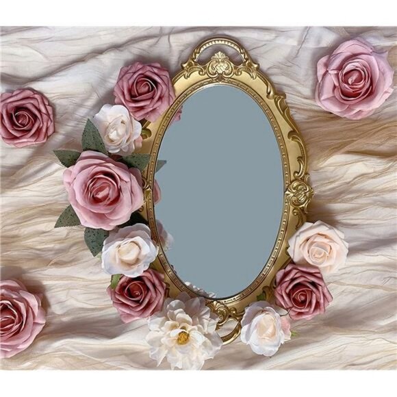 Roses Artificial Flowers Pink Bouquets Box Set Dusty Blush 19pcs - Picture 6 of 6